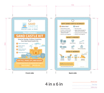 Product Box of Sand Castle Science