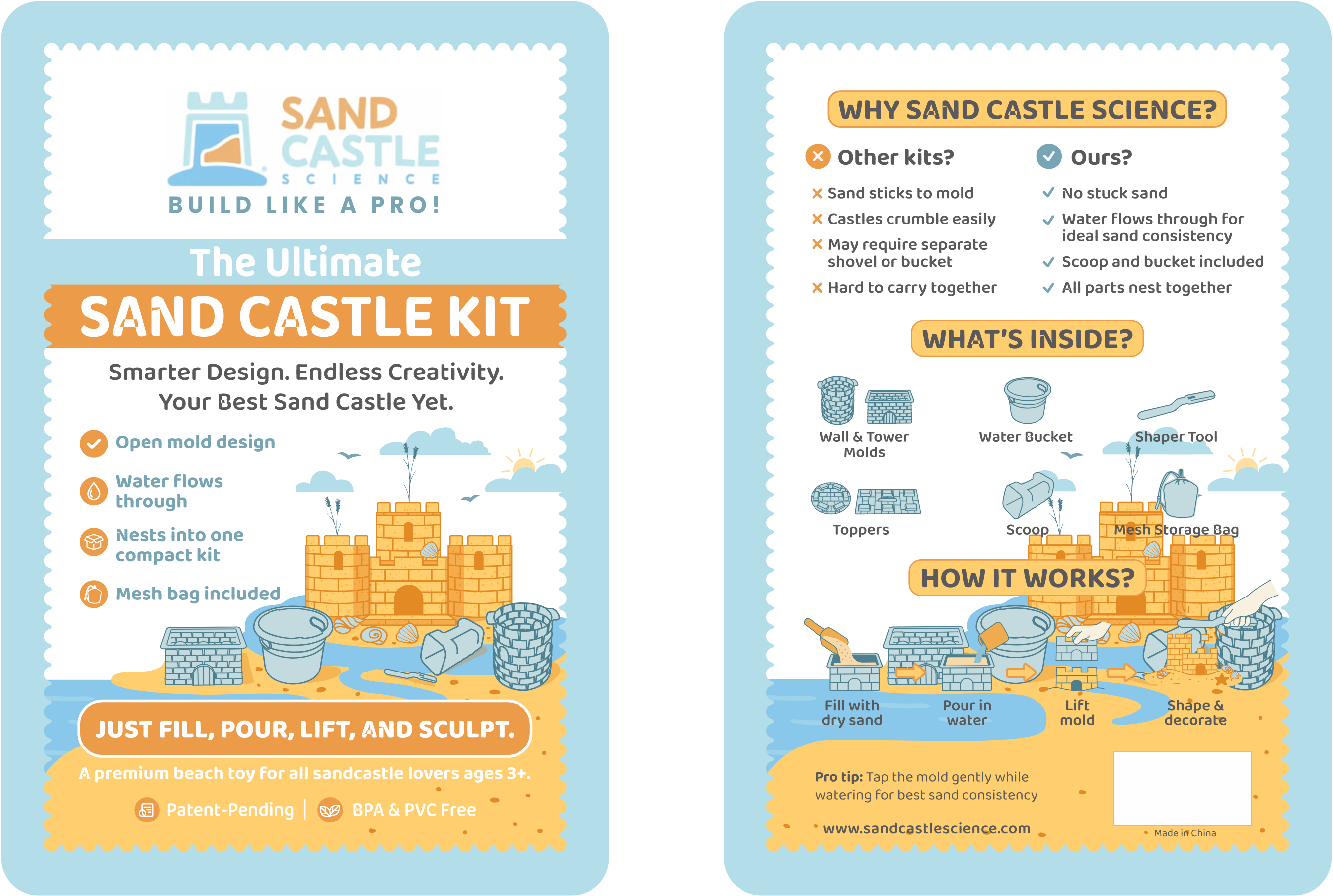 Build Your Dream Sand Castles